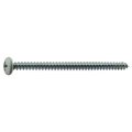 Midwest Fastener Sheet Metal Screw, #8 x 2-1/2 in, Painted Steel Pan Head Phillips Drive, 15 PK 37886